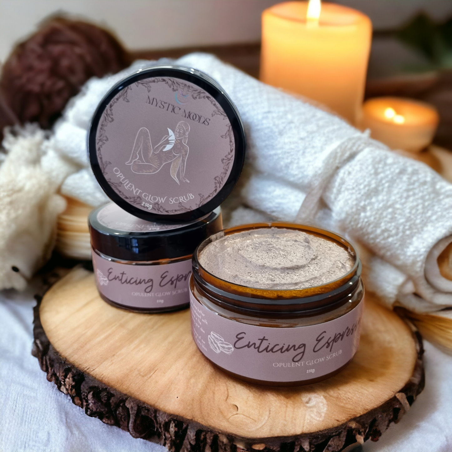 Glow Scrub - Enticing Espresso