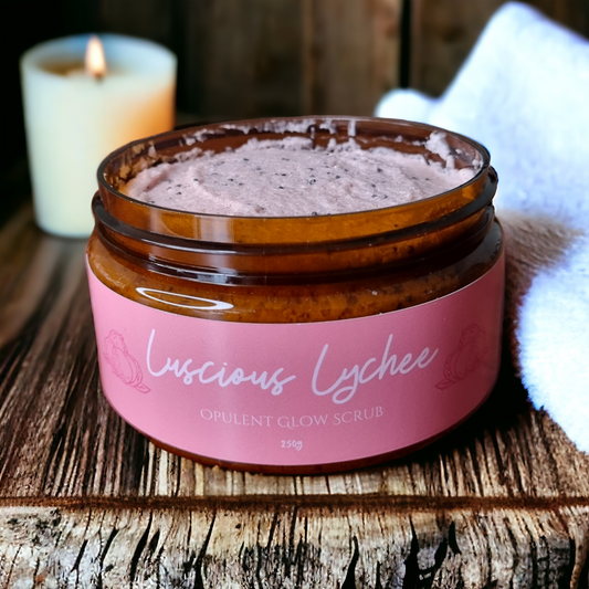 Glow Scrub - Luscious Lychee