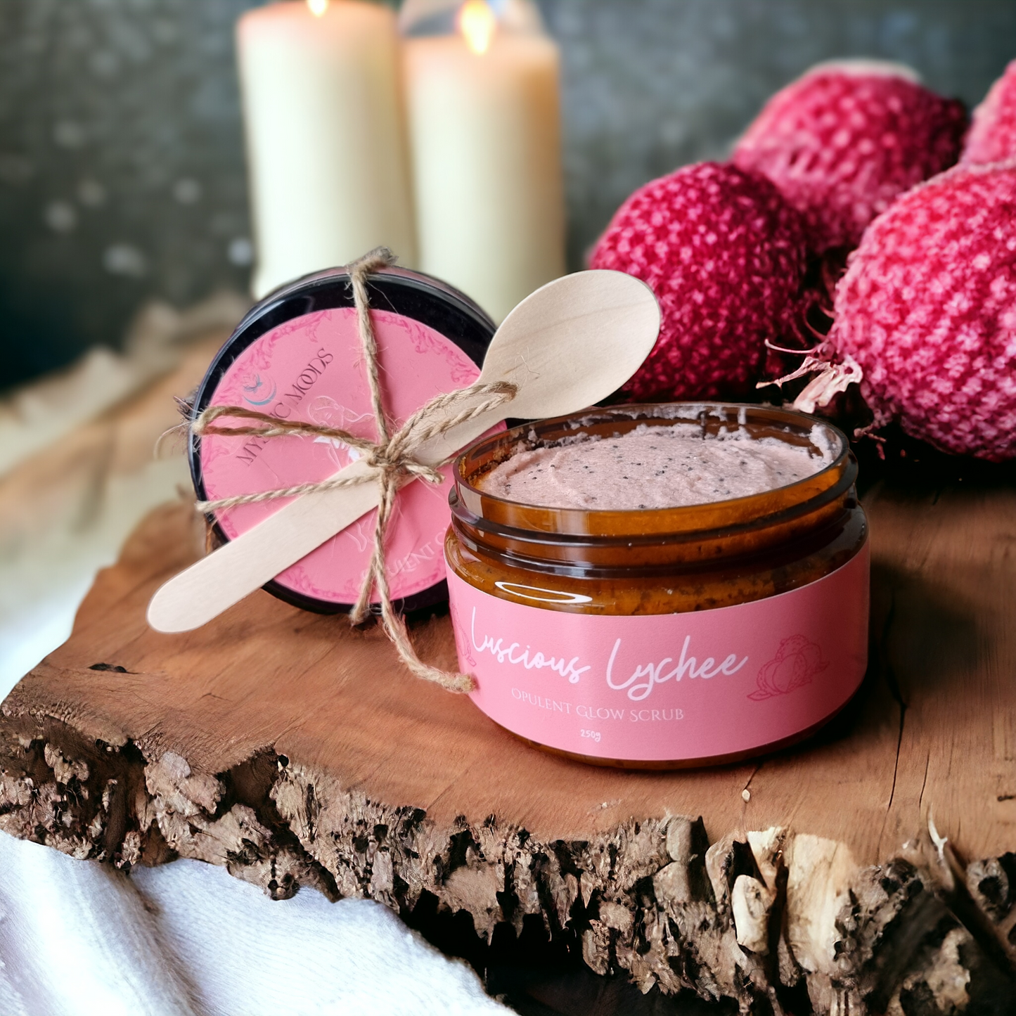 Glow Scrub - Luscious Lychee