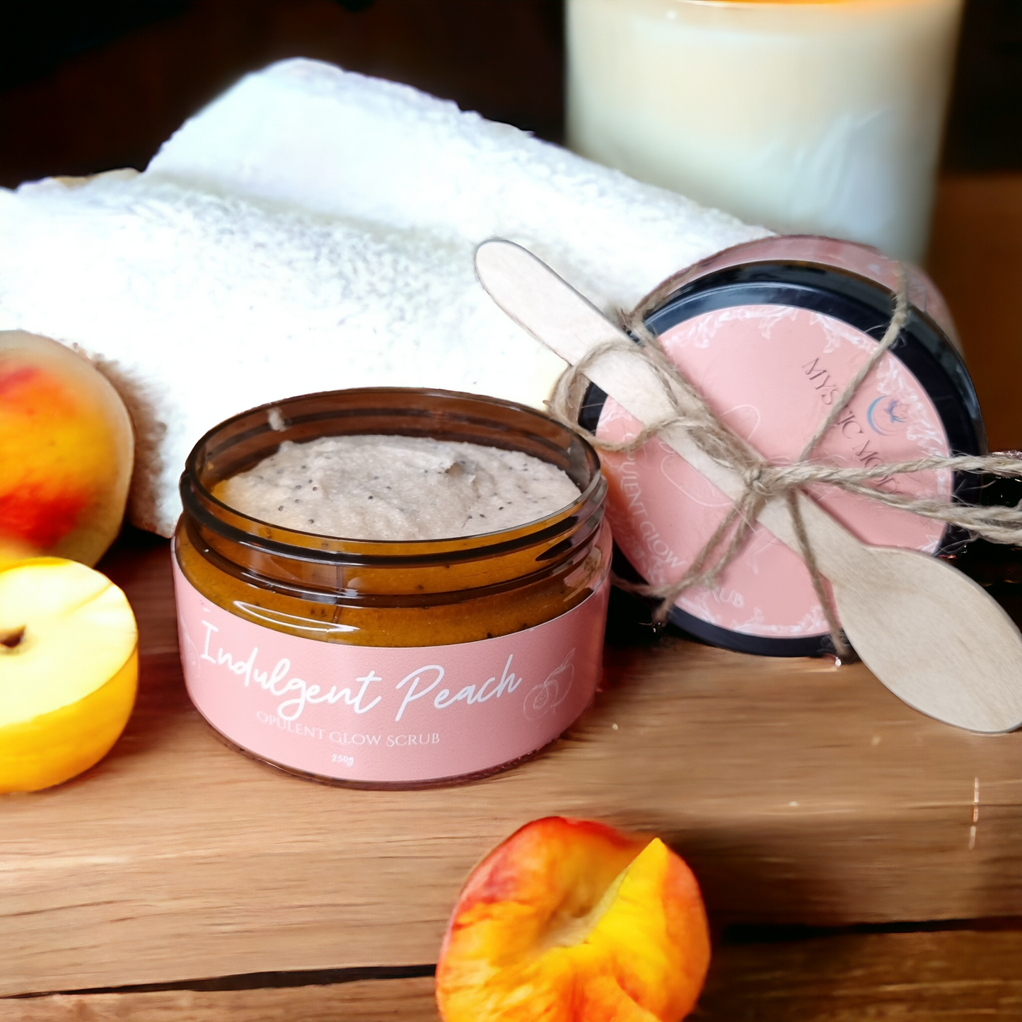 Glow Scrub - Indulgent Peach