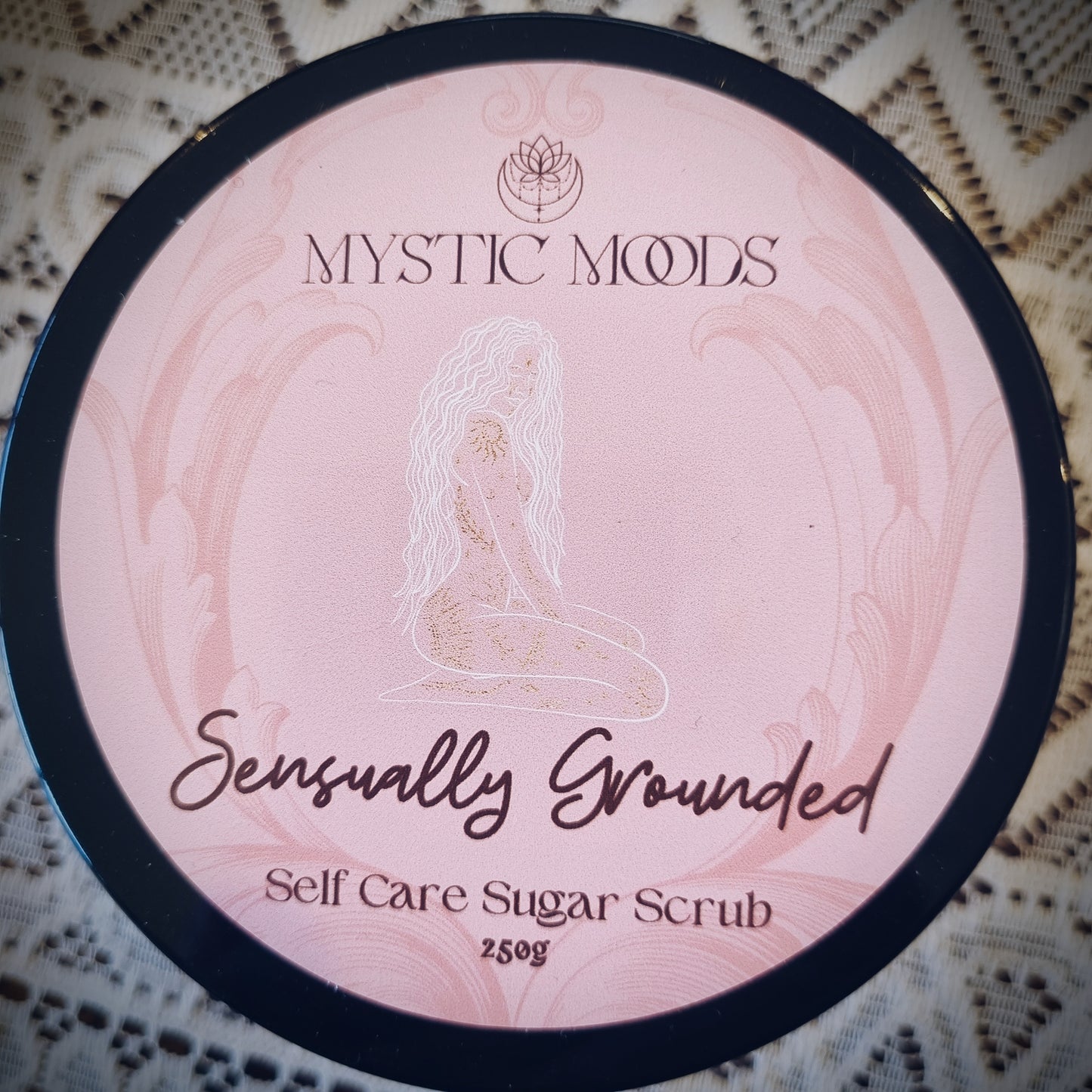 Self Care Aromatherapy Sugar Scrub - Sensually Grounded